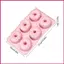 Chảo Donut 6 Khoang Chống Dính Thực Phẩm Cấp Khay An Toàn Silicon Donut Chảo Cho Gia Đình Nấu Ăn Nhà Bếp Trong Nhà shopidaevn
