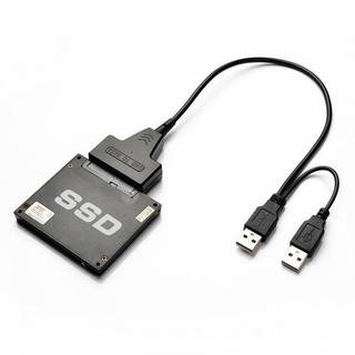 Queenten SATA Cáp Cho Laptop SSD 2.5 Inch Để Bàn HDD Bên Ngoài Ổ Cứng USB 2.0 Adapter Có Cổng Nguồn Cho Hệ Điều Hành, Cho Windwos QT