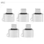 Apill Bộ chuyển đổi Type C OG 5 gói USB 2.0 sang bộ chuyển đổi có chức năng cắm và chạy trao đổi nóng cho máy tính Bàn phím điện thoại Chuột Truyền dữ liệu ổ cứng (Vàng)