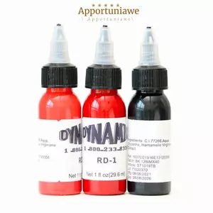 Mực xăm IAPPORTUNIA, 30ML Màu thực hành hình xăm xanh đỏ, Hồng tím Đen Nâu Trắng Xanh Sắc tố hình xăm
