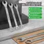 ITRUMPET 1 Cờ lê mở siêu mỏng, Cờ lê Ratchet hai đầu đa chức năng, Cờ lê mở độ dày 5-32mm 3mm bền bỉ Dụng cụ sửa chữa ô tô xe đạp