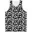 Áo ba lỗ in họa tiết bò Camo thời trang, Áo Vest thường ngày đi biển không tay mùa hè, thoáng khí mềm mại mát mẻ