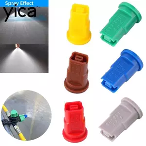 Vòi phun nông nghiệp YICA, Vòi phun quạt phẳng áp suất cao chống gió, Thiết kế phun sương bền bỉ Loại FVP Vòi phun chống khô loại FVP 110 độ Bảo vệ thực vật