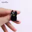 AqToCna Mèo Men Trâm Handmade Kim Loại Huy Hiệu Hoạt Hình Mèo Pin Cho Áo Len Quà Độc Đáo Cho Những Người Yêu Mèo AqToCna