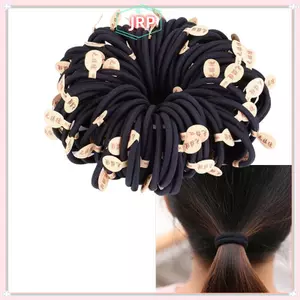 JRP 10 Chiếc Màu Dây Co Giãn Dây Buộc Tóc 4 Mm Thi Băng Đô Quấn Tóc Bé Gái JRP
