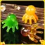 Nhựa Octopusb Đầu Massage Kinh Tuyến Cạo Da Đầu Massage Châm Cứu SPA Gua Sha Sức Khỏe Dụng Cụ Massage Sâu