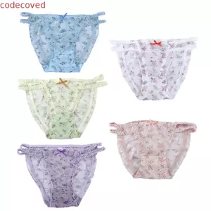 CODECOVED Lưới Quần Lót Ngọt Ngào Mới Nơ Bé Gái Đồ Lót Trong Suốt