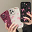 Vỏ Cho Xiaomi Redmi Note 15 14 13 Plus Pro 5G 12 14 4G 10 11 Pro 11S 15C 15 15A Vỏ Thời Trang Họa Tiết Nơ Màu Hồng Nhiều Bước TPU Mềm Mờ Silicon Chống Sốc