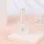 Chai sơn móng tay tròn mờ rỗng 15ml có bàn chải di động Hộp đựng móng tay nghệ thuật thủy tinh Chai dầu móng tay chống ánh sáng VN