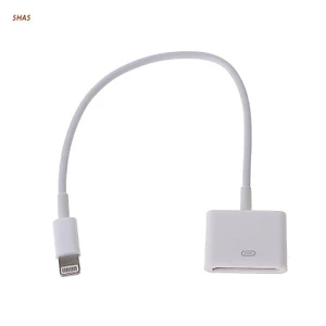 Cáp chuyển đổi lỗ cắm 30 chấu IP4S sang đầu cắm 8 chấu thích hợp cho iPhone máy tính bảng Apple