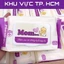 Gói khăn ướt Mom Love dùng cho các bé - An toàn, không mùi, không gây kích ứng da