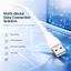 NAMA 9 Pin Cáp Tiêu Đề Bên Trong USB A Nam Trắng Tay Dây 20cm Cho Máy Tính Để Bàn Kết Nối USB Vỏ PC Đầu Dây Và
