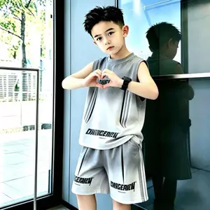 Bộ đồ thể thao đẹp trai thời trang không tay mỏng phong cách mới mùa hè
