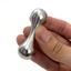 Đồ chơi giải nén bằng thép không gỉ edc Tay cầm mảnh Xương Baolezhu Tập thể dục ngón tay Đầu ngón tay Quả tạ chung 6.24 3D5K