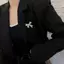 PNPIA- Kim Cương Giả Nơ Thổ Cẩm Dành Cho Nữ Nơ Thổ Cẩm Pin Vintage Thời Trang Trang Trang Sức Phụ Kiện Phù Hợp Với Chống Ánh Sáng Corsage