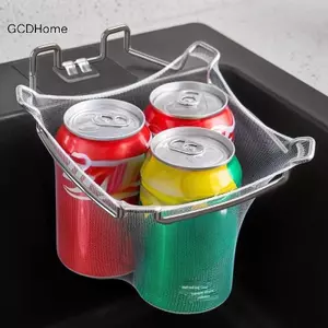 GCDHome Bồn Rửa Lọc Thoát Ra Inox Bồn Rửa Nhà Bếp Lọc Lưới Túi Đứng Rác Thải Lưới Kệ Bồn Rửa Góc Lưới Lọc HOT