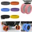 FANSIN 8 Cái / bộ Du Lịch Hành Lý Bánh Xe Giày, Phụ Kiện Vali Trục Silicon Vali Bánh Xe Vỏ Bảo Vệ, Với Âm Thanh Im Lặng Giảm Bánh Xe Hộp Xe Đẩy Bánh Bao