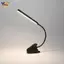 Kẹp trên đèn LED Kẹp nhấp nháy Đèn bàn có thể điều chỉnh độ sáng Đèn cổ ngỗng linh hoạt cho học sinh, nghệ sĩ, phòng ký túc xá