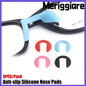 MERIGGIARE 5 Cái / gói Miếng đệm mũi silicon Dụng cụ sửa chữa Kính râm Miếng đệm mũi chống trượt