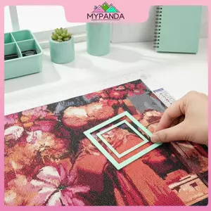 MYPANDA 2 Khung Từ Tính Đa Năng Cho Kim Cương Giả Thủ Công Chính Xác Và Tái Sử Dụng.