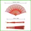 Quạt cầm tay Trung Quốc có thể gập lại Quạt cổ điển Trung Quốc có thể gập lại Quạt cầm tay cổ điển có tua rua cầm tay cho nhà thờ saixit2vn