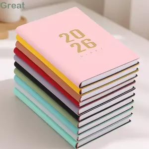 Sách lịch trình GREAT 2026, Công cụ lập kế hoạch lịch tự kỷ luật tiếng Anh, Hiệu quả A5 304 trang Lập kế hoạch học thuật Quản lý thời gian