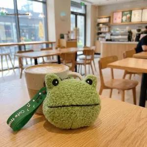 BeautifulHomeA Kawaii Bé Gái Dây Kéo Tiền Xu Chìa Khóa Charm Mặt Dây Chuyền Dây Tai Nghe Túi Bảo Quản Cho Sinh Viên Tuổi Teen VN