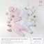 Bộ sơ sinh cài giữa vải sợi tre Littlelove[ Siêu Mềm, Mát, Mịn Co Dãn Và Thấm Hút Mồ Hôi Tốt] Size 0M -6M (6DSCT03)