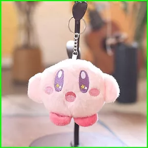 PS1 Kirby Plushie Hoạt Hình Dễ Thương Màu Hồng Anime Sang Trọng Cotton Túi Búp Bê Charm SP1