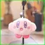 PS1 Kirby Plushie Hoạt Hình Dễ Thương Màu Hồng Anime Sang Trọng Cotton Túi Búp Bê Charm SP1