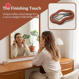 MJnmc 1 Bộ Kim Loại Dễ Thương BB Tóc Bên Kẹp Móng Vuốt Kẹp Tóc Cho Bé Gái Phụ Nữ Trẻ Em Vintage Phụ Kiện Tóc Mũ Nón Ornemen Mới