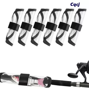 CQCJ 6 CÁI Mồi Câu Cá, 37 * 20cm 28 * 15cm Găng Tay Mồi Quấn, Móc Câu Cá PVC Di Động Có Mồi Bảo Quản