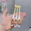 Bàn chải đánh răng AFTEROF Capybara, Tóc sợi mềm Anime Phim hoạt hình Bàn chải đánh răng trẻ em, Capybara thân thiện với môi trường dễ thương 2-12 tuổi Làm sạch dụng cụ răng miệng Phòng tắm