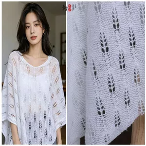 Lúa Mì Tai Rỗng Dệt Ren Vải Thân Thiện Với Da Họa Tiết Đầm Áo Cưới Nhà Vải Thiết Kế Vải 6.29