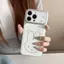 Thỏ trắng một dòng Đối với trường hợp iPhone 17pro iphone16/15/14p13/12/11 chống rơt