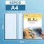GETVOW 10 Cái / bộ Vỏ Bọc Sách, Vỏ Bảo Vệ Sách A4 / A5 / 16K Trong Suốt, Vỏ Sách Chống Thấm Nước Đơn Giản Học Sinh Sử Dụng