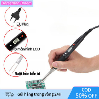【COD】Mỏ Hàn Điện Cao Cấp 80W LCD, Điều Chỉnh Nhiệt Độ Dễ Dàng, Đầu Hàn Sắc Bén, Tiện Lợi Khi Sử Dụng