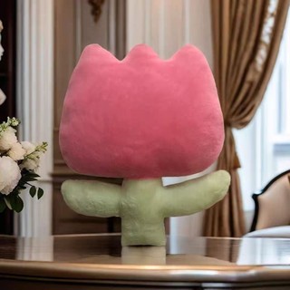 Ins Dễ Thương Influencer Hoa Tulip Gối Bắc Âu Phòng Khách Gối Sofa Đệm Phòng Ngủ Giường Bé Gái