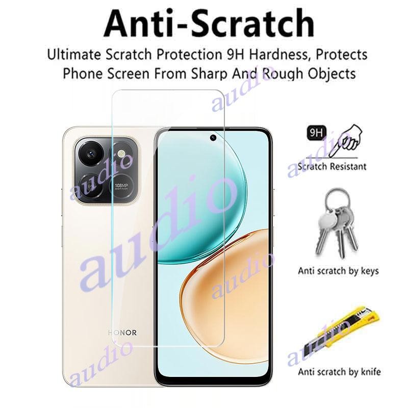Kính cường lực Honor X7d 4G 2in1, bảo vệ màn hình toàn diện kèm ống kính camera cho HONOR X7d 4G/5G 2025