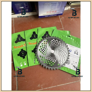 Lưỡi cắt cỏ 255mm phụ kiện lưỡi cưa tròn hợp kim lỗ cốt 25,4mm dùng cho các loại máy cắt cỏ thông dụng