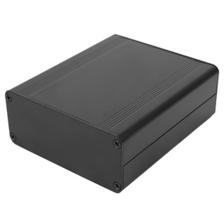Làm mát bằng nhôm AWNGD, Hộp nhôm thiết kế loại chia 38 x 88 x 100mm, Dụng cụ DIY Dụng cụ điện tử nhôm hợp kim nhôm màu đen mờ
