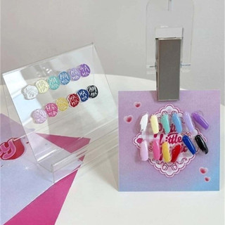 Baoshiman Poke Nail Gel Độ bão hòa cao Sơn lỗ ren họa tiết sóng quang trị liệu keo nghệ thuật làm móng tay cho tiệm làm móng tay