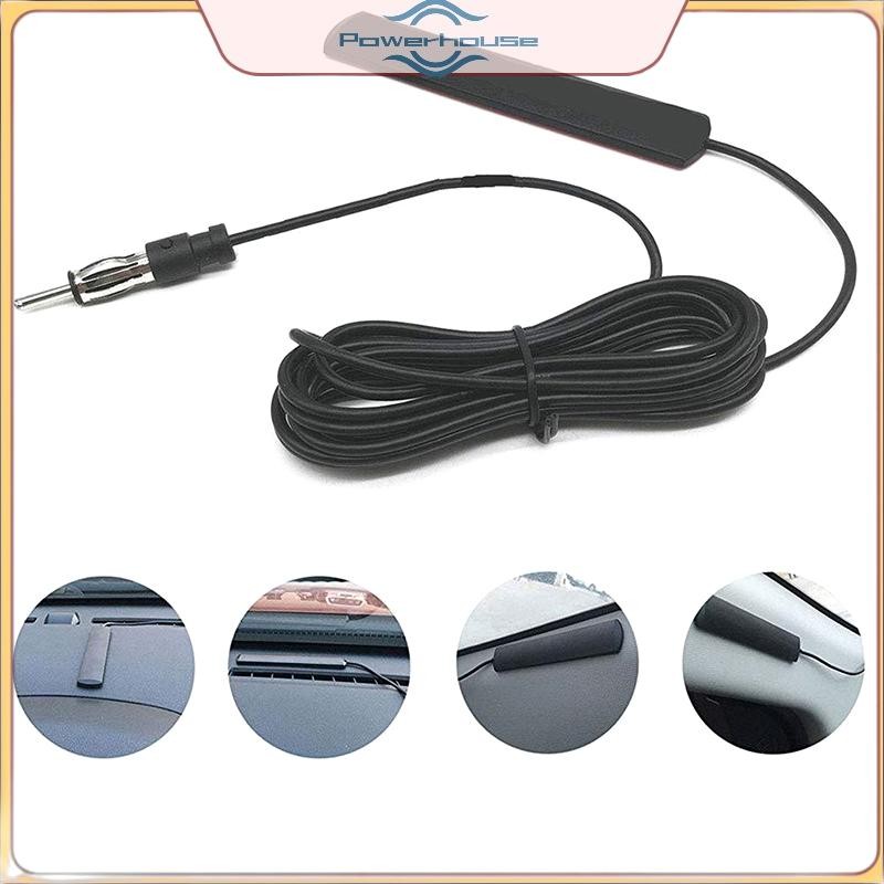 POWER 5-12V Ăng-ten vô tuyến điện tử trên ô tô Ăng-ten khuếch đại ăng-ten khuếch đại tín hiệu tăng cường Antena cho ô tô, xe tải, thuyền xe máy.