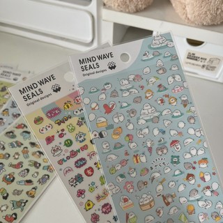 Sticker nhân vật mini Mind Wave Seals