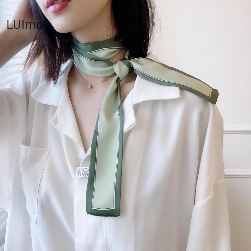 Khăn Lụa ElegantSpringSummer cho Nữ - Phù hợp quấn tóc, cổ tay hoặc làm thắt lưng nhẹ nhàng