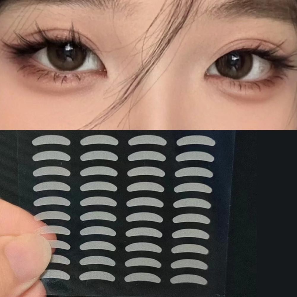Mini Eyelid Tape Vô Hình Traceless Chống Thấm Nước Mạnh Mẽ Đôi Miếng Dán Mí Mắt Dính Chuối A7
