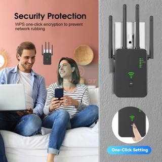 🥇FREESHIP🥇Bộ Kích Sóng Wifi 4 Râu Cực Mạnh Tăng Sóng Wifi Tốc Độ 300mbps Phát Xuyên Tường Kết Nối Xa Sóng Mạnh