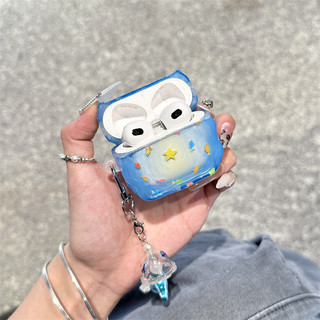 Vortex Star Colored Fish cho AirPods 1 / 2 3 Pro Pro2 pro3 Airpod4 Bộ tai nghe Vỏ bảo vệ Bluetooth không dây AirPods Pro i3 i4 pro3 Vỏ bảo vệ tai nghe