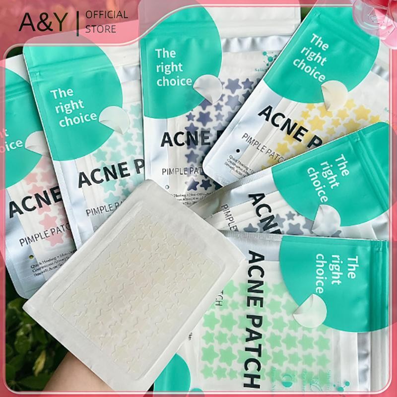 A & Y 51 CÁI Miếng dán Hỗ trợ giảm mụn Chăm sóc da mặt Fade Blemishes Pimple Marks Closed Acne Blemishes Cover Acne Pimple Repair Patch.