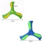 JUIC Trẻ em Boomerang, Quay trở lại 360 độ Tương tác phát sáng Boomerang, Giáo dục sớm Đồ chơi tên lửa bay EVA mềm Đồ chơi thể thao ngoài trời